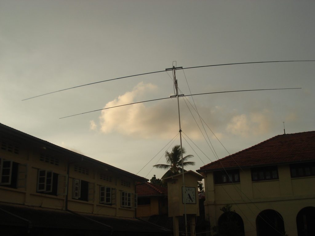 Twilight antenna. At blind School Rathmalana